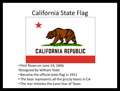 Sample State Flag Slide